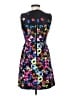 Milly Graphic Black Cocktail Dress Size 4 - photo 2