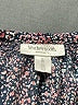 Motherhood 100% Polyester Blue Pink Short Sleeve Blouse Size Med Maternity - photo 6