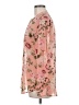 Kut from the Kloth 100% Polyester Floral Pink Long Sleeve Blouse Size M - photo 5