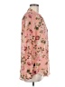 Kut from the Kloth 100% Polyester Floral Pink Long Sleeve Blouse Size M - photo 4