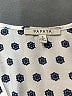 Papaya 100% Polyester Blue Short Sleeve Blouse Size S - photo 7