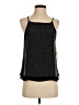 Aqua Black Sleeveless Blouse Size S - photo 1