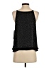 Aqua Black Sleeveless Blouse Size S - photo 2