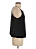 Aqua Black Sleeveless Blouse Size S - photo 4