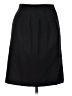Gianni Solid Black Formal Skirt Size 6 Petite - photo 1