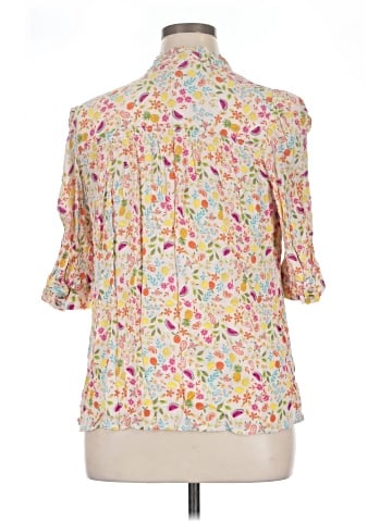 Democracy 3/4 Sleeve Blouse (view 2)