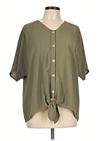Como Vintage Short Sleeve Blouse (view 1)