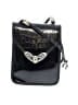 Brighton 100% Leather Black Leather Crossbody Bag One size - photo 1