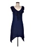 Pink Rose Blue Casual Dress Size M - photo 1