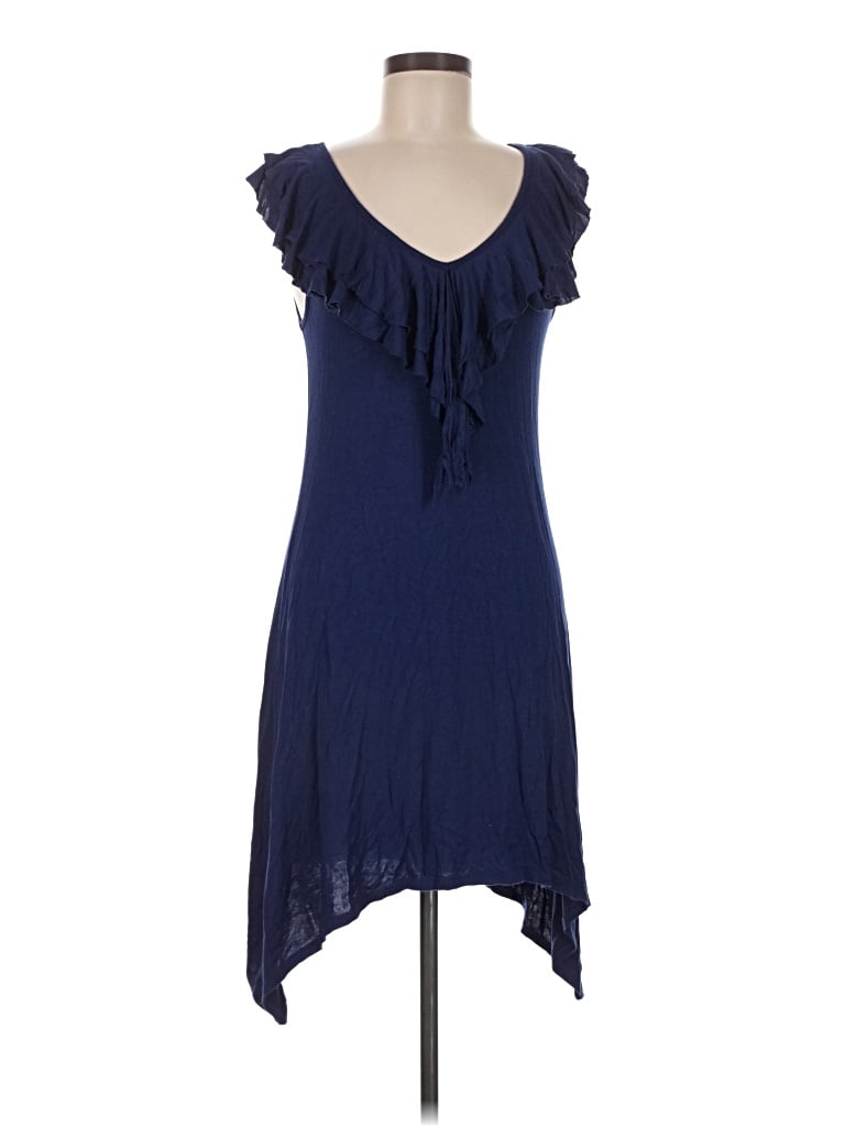 Pre-owned Pink Rose Casual Dress In Blue