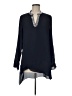 Valerie Stevens 100% Polyester Blue Long Sleeve Blouse Size M - photo 1