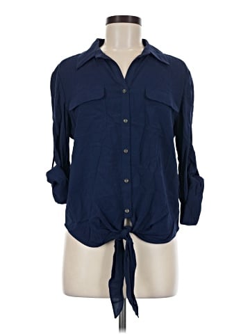 Cremieux 3/4 Sleeve Button-Down Shirt (view 1)