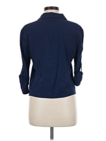 Cremieux 3/4 Sleeve Button-Down Shirt (view 2)
