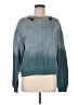 Maje 100% Cotton Teal Sweatshirt Size Med (2) - photo 1