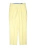 IZOD 100% Cotton Yellow Casual Pants Size 16 - photo 1