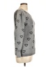 By Design Hearts Gray Pullover Sweater Size L - photo 4