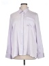 DKNY 100% Polyester Purple Long Sleeve Blouse Size XL - photo 1