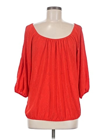 Perseption Concept 3/4 Sleeve Blouse (view 1)