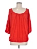 Perseption Concept Red 3/4 Sleeve Blouse Size M - photo 1