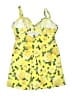 Torrid Print Yellow One Piece Swimsuit Size 3X Plus (3R) - photo 2