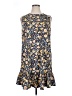 Apt. 9 Print Blue Casual Dress Size XL - photo 1