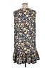 Apt. 9 Print Blue Casual Dress Size XL - photo 2