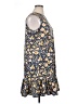 Apt. 9 Print Blue Casual Dress Size XL - photo 4
