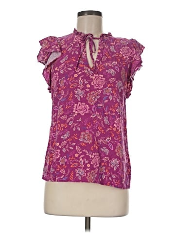 1.State Short Sleeve Blouse (view 1)