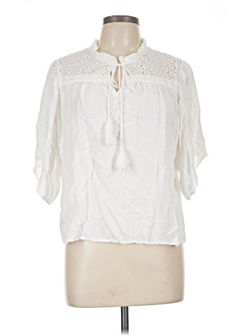 Rain 3/4 Sleeve Blouse (view 1)