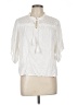 Rain 100% Viscose Ivory 3/4 Sleeve Blouse Size L - photo 1