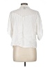 Rain 100% Viscose Ivory 3/4 Sleeve Blouse Size L - photo 2