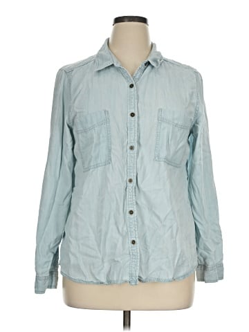 Eileen Fisher Long Sleeve Button-Down Shirt (view 1)