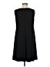 MSK Solid Black Casual Dress Size M - photo 2