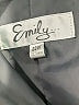 Emily... 100% Polyester Gray Blazer Size 22 - photo 8