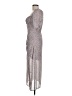 ASTR The Label 100% Polyester Paisley Silver Cocktail Dress Size M - photo 5