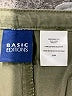 Basic Editions 100% Cotton Green Cargo Shorts Size 20 - photo 3