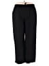 Ellos Black Linen Pants Size 18 - photo 1