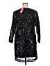 Lilly Pulitzer 100% Polyester Black 3/4 Sleeve Top Size XL - photo 2