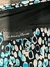 Brittany Black Animal Print Teal Sleeveless Blouse Size L - photo 7