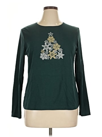 Croft & Barrow Long Sleeve Top (view 1)