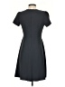 Ann Taylor LOFT 100% Polyester Solid Gray Casual Dress Size 2 - photo 2