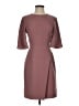 Reiss 100% Polyester Solid Pink Burgundy Cocktail Dress Size 4 - photo 1