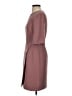 Reiss 100% Polyester Solid Pink Burgundy Cocktail Dress Size 4 - photo 5