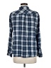 Kut from the Kloth Plaid Blue Long Sleeve Button-Down Shirt Size M (estimated) - photo 2