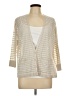 Joan Vass Ivory Tan Cardigan Size 10 (2) - photo 1