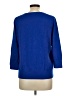 Lands' End 100% Supima Cotton Blue Pullover Sweater Size L (petite) - photo 2