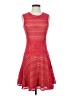 BCBGMAXAZRIA Tweed Red Cocktail Dress Size S - photo 1