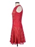 BCBGMAXAZRIA Tweed Red Cocktail Dress Size S - photo 5