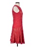 BCBGMAXAZRIA Tweed Red Cocktail Dress Size S - photo 4