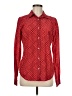 JCPenney Argyle Red Long Sleeve Button-Down Shirt Size M - photo 1